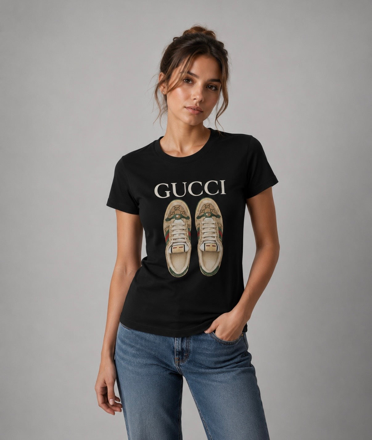 Tricou damă Gucci – Negru