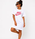 Rochie T-Shirt NIKE  – Alb