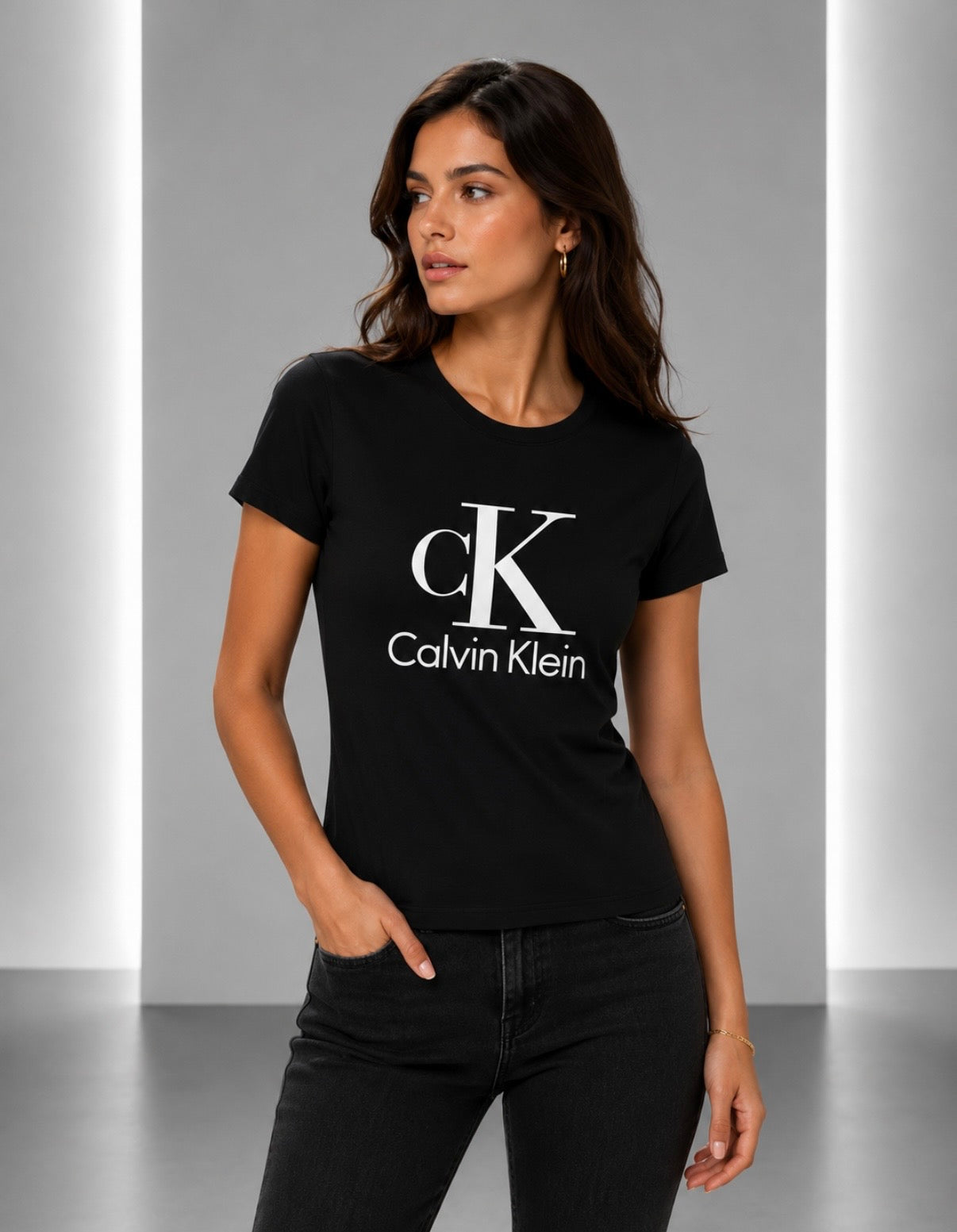 Tricou damă Calvin Klein – Negru