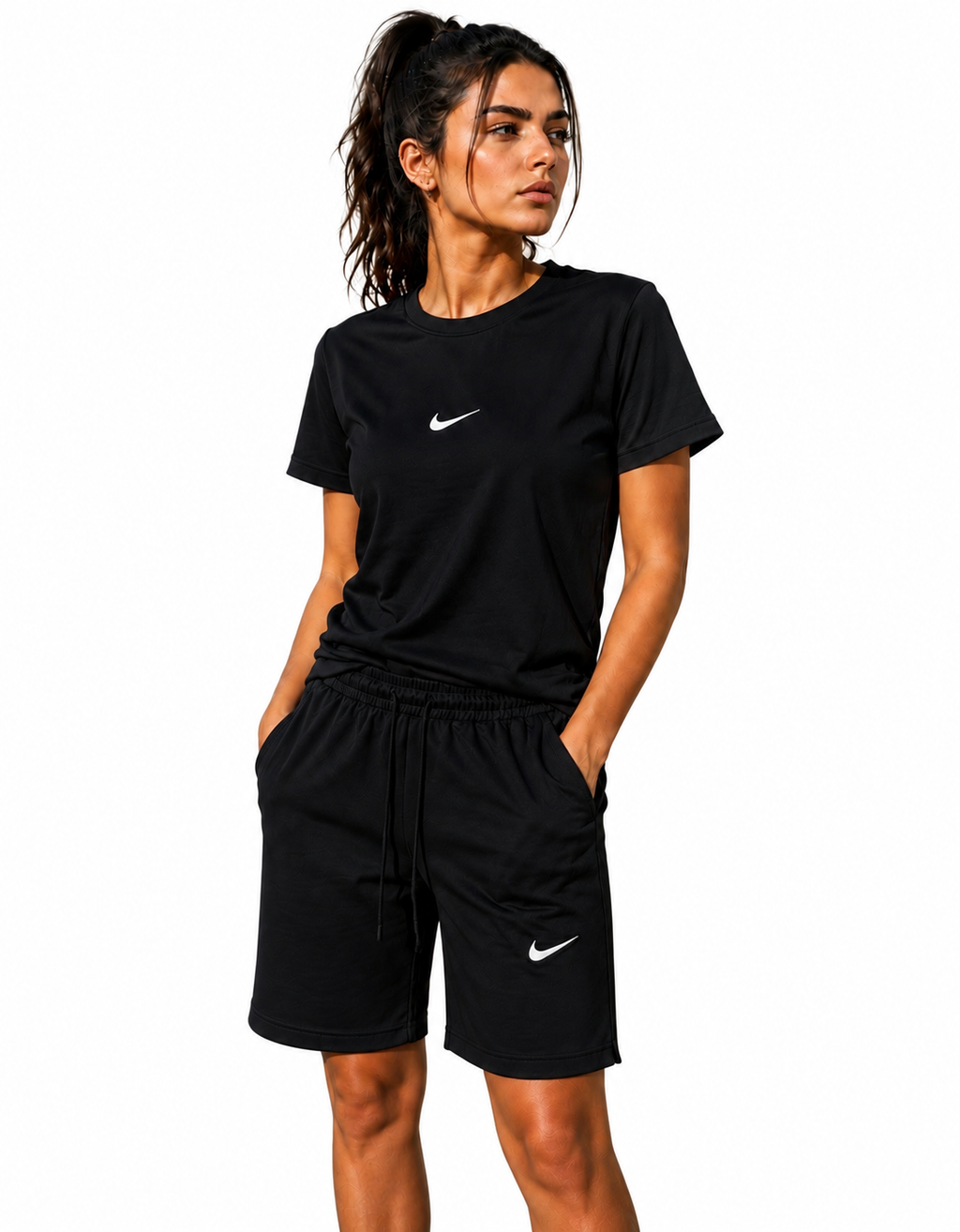 Compleu Damă 2 Piese Nike Negru