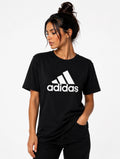 Tricou Negru Adidas Logo – Damă