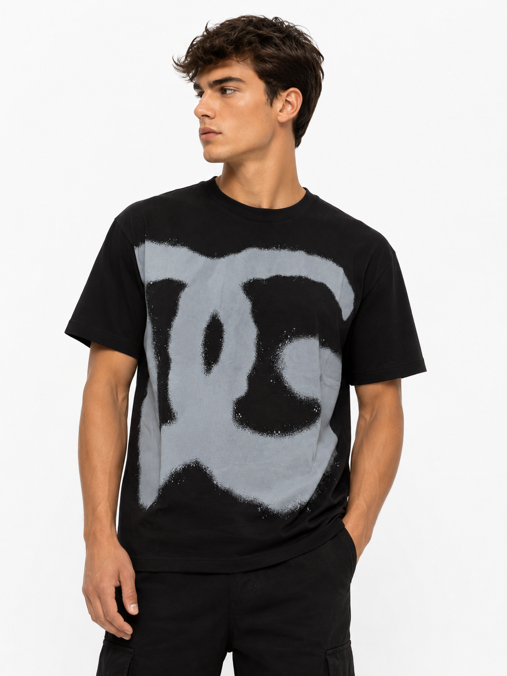Dolce & Gabbana Tricou Bărbați Negru din Bumbac Premium