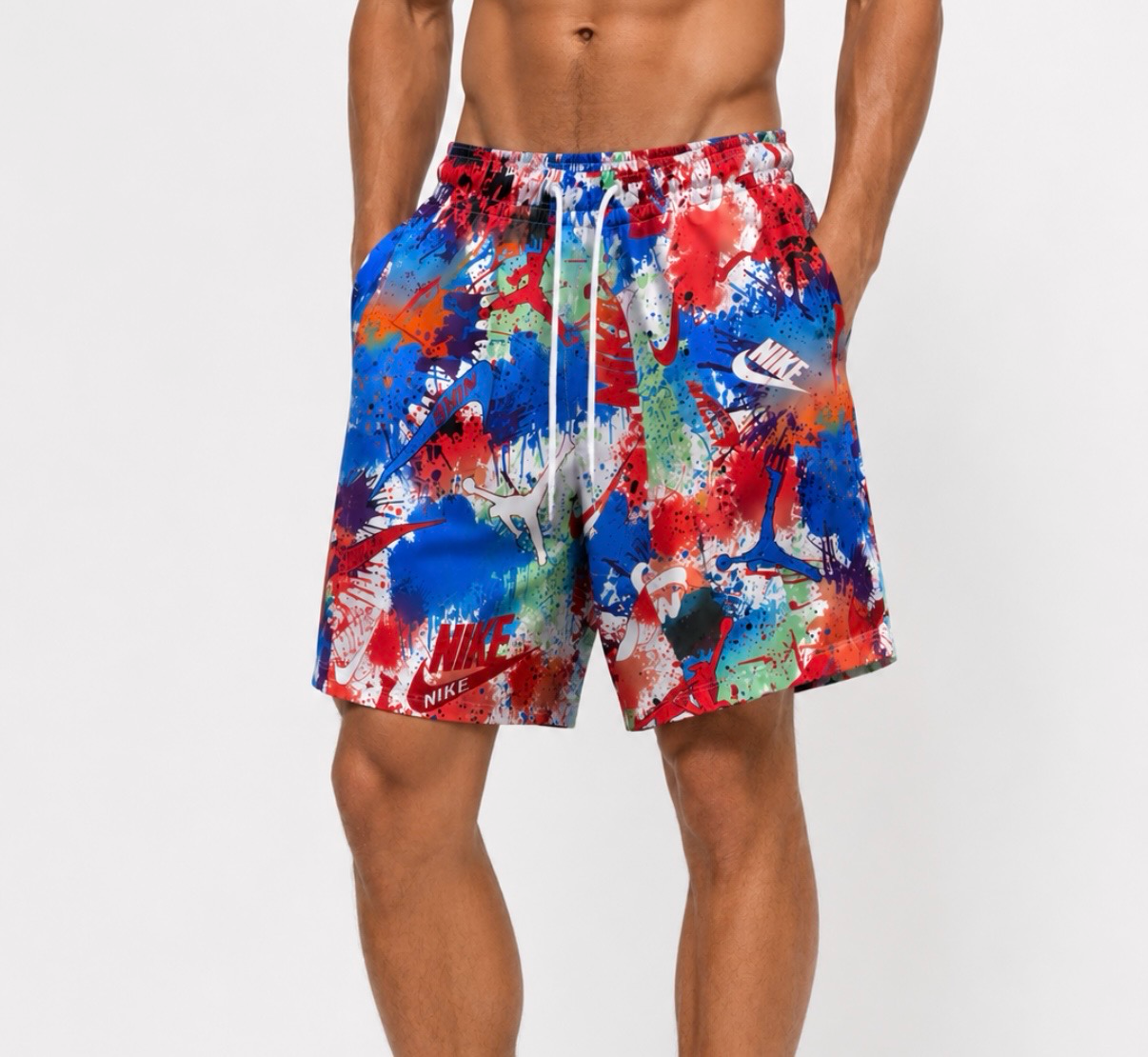 Bermude Nike Multicolore Bărbați