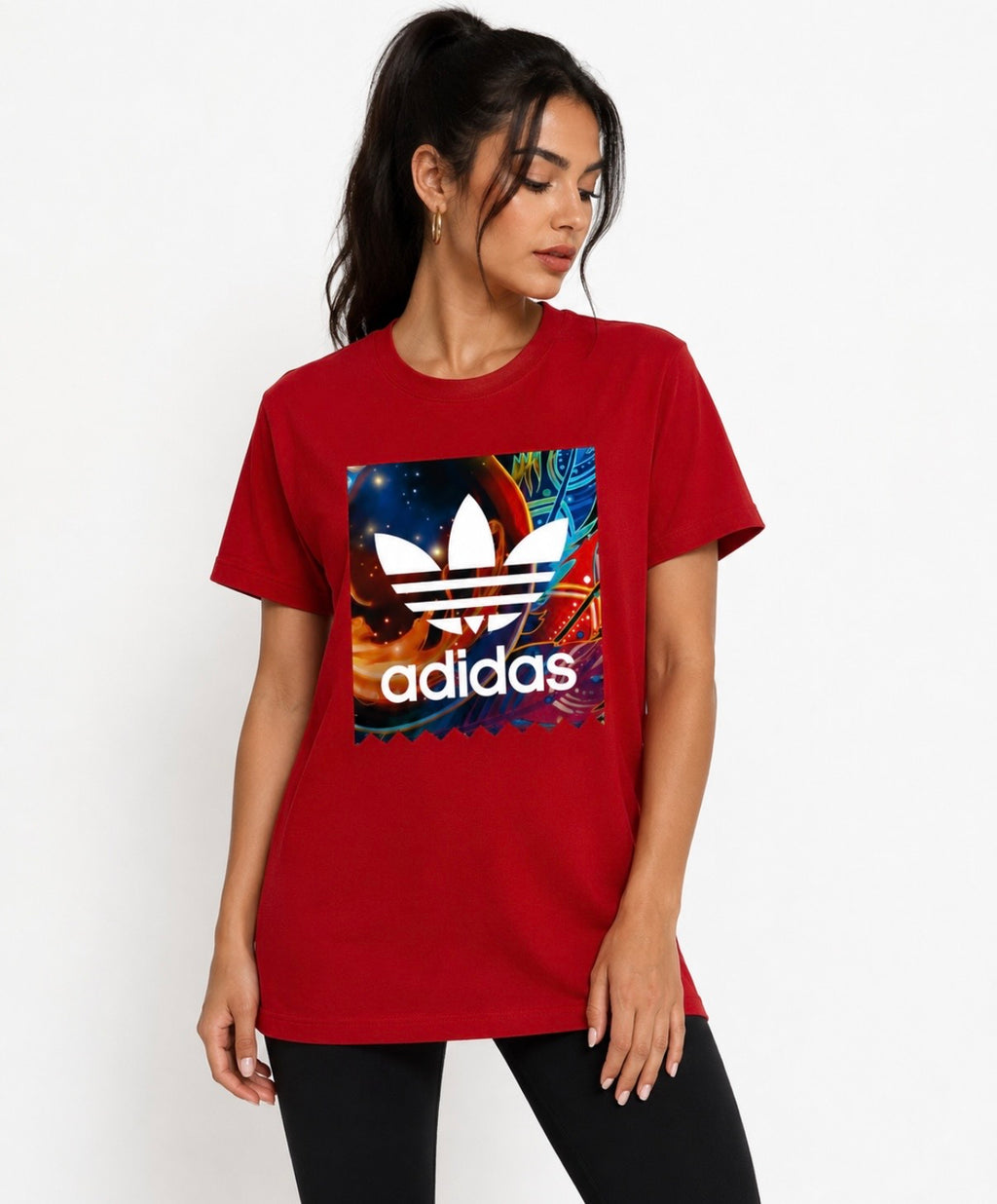 Tricou Adidas Roșu Damă