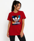 Tricou Adidas Roșu Damă