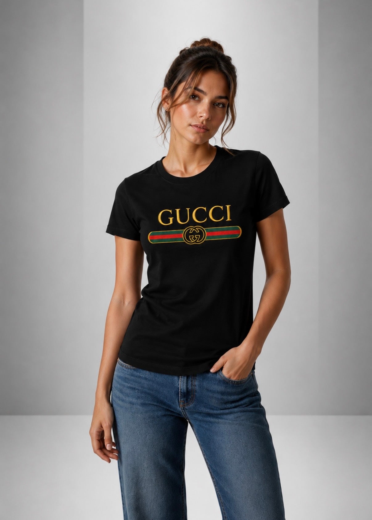 Tricou damă Gucci – Negru