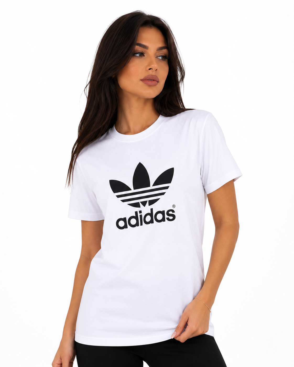 Tricou Adidas Alb