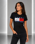 Tricou Femei Tommy Hilfiger – Logo Mare – Negru
