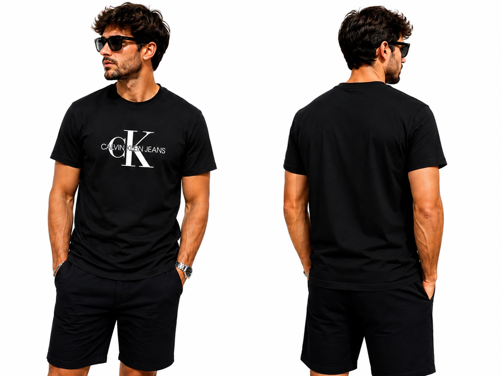 Calvin Klein Jeans Tricou Negru
