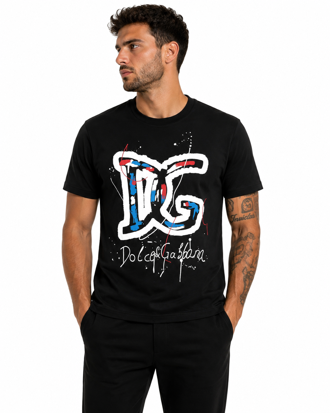Dolce & Gabbana Tricou Bărbați Negru