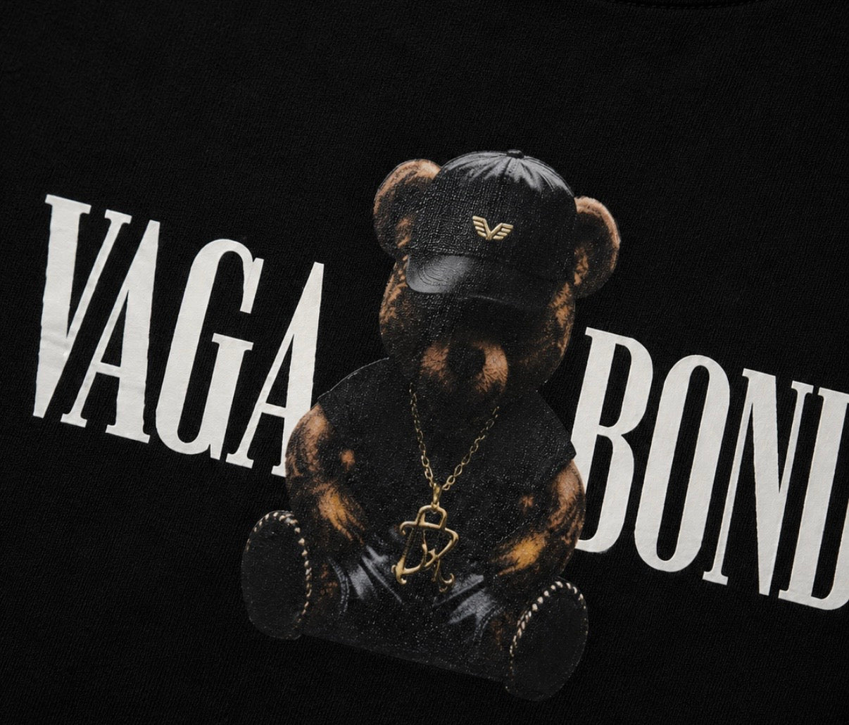 Tricou Vagabond Damă Negru – Bumbac