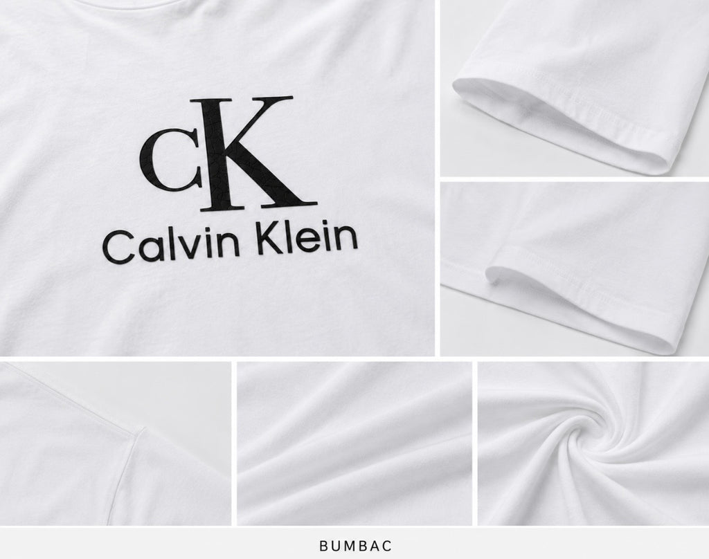 Tricou Femei Calvin Klein – Logo Mare – Alb