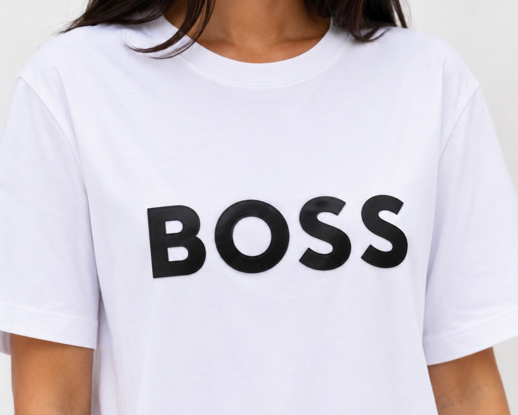 Woman’s Rochie Boss Albă